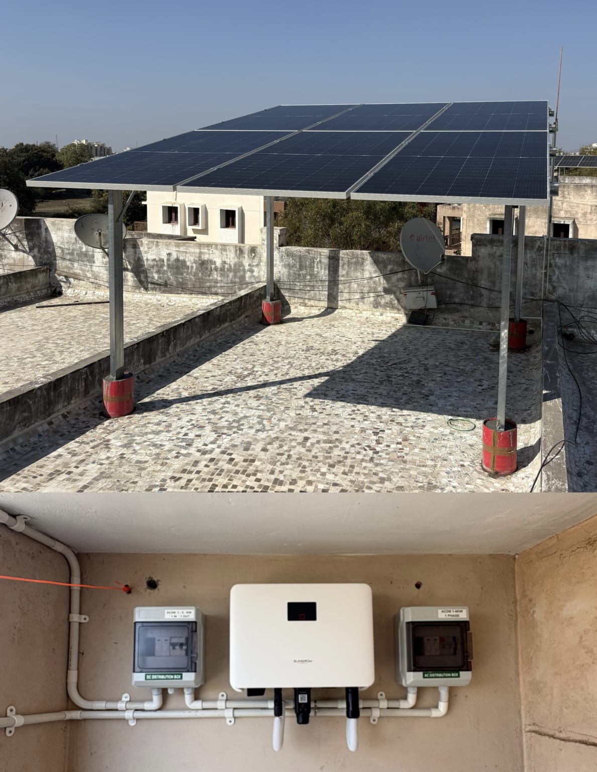 3.27kW RAYZON 545W SUNGROW Inveter Kadi